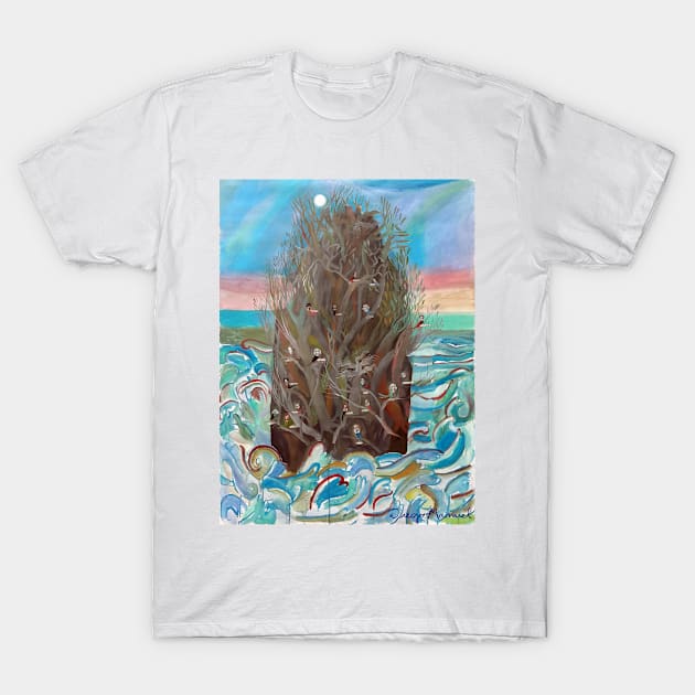 The island of poets T-Shirt by diegomanuel